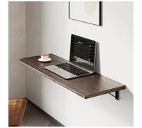 Bureau mural flottant, table de salle à manger et de travail pliable, design à feuilles tombantes peu encombrantes pour petits espaces, bureau à domicile et cuisine