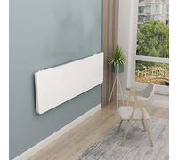 Bureau mural pliable de 160 x 30 cm - Table murale peu encombrante, établi pliable compact, bureau multifonction pour la maison et le bureau pour les petits espaces, installation facile