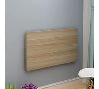 Bureau mural pliable en bois de pin pour maison, bureau, salle à manger ou travail, design polyvalent et élégant pour les petits espaces