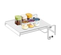 Bureau mural pliable - Établi mural flottant - Table auxiliaire flottante - pour buanderie, bureau, cuisine, chambre à coucher, camping-car, appartement, studio, entrée