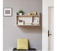 Bureau mural rabattable Rautalampi 48 x 83 x 48 cm beige _x000D_