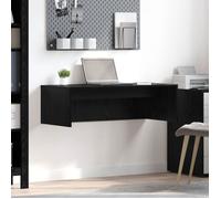 Bureau mural - VIDAXL - 100x45x30 cm - Chêne noir - Bois d'ingénierie - Surface facile à nettoyer