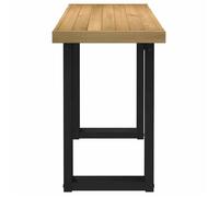Bureau NOAIN - GKK - pieds en forme de U 120x50x75 cm - bois massif pin - multi-rangements - Desgin moderne @606