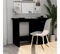vidaXL Bureau Noir 100 x 50 x 76 cm Aggloméré