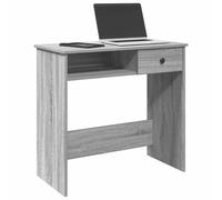 Bureau Noir 80x40x75 cm Aggloméré bureau d'ordinateur bureau debout vidaXL