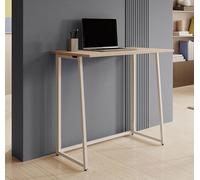 Bureau pliant - Gala - Blanc - Longueur 80,5 cm - Compact - Réglable