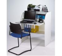 Bureau pour enfant à cylindre 84,8 cm - Blanc