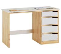 Bureau pour enfant Azomor de grenenhout, au design élégant, avec plateau réglable et tiroir de rangement