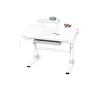 Pinolino - Bureau pour enfants Liam - Réglable en hauteur, plateau inclinable, tiroir Blanc