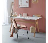 Bureau scandinave 150 cm MOBOX blanc