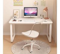 Bureau simple pour le télétravail, bureau d'ordinateur pour le bureau, plateau spacieux pour travailler et étudier, bureau moderne pour la chambre, facile à monter, robuste et durable. À propos de cet