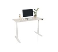 STAND PRO | 140x70 - Bureau réglable en hauteur électriquement Blanc