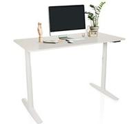 STAND PRO | 140x70 - Bureau réglable en hauteur électriquement Blanc