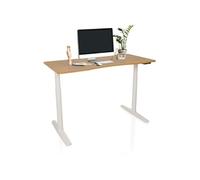 STAND PRO R | 140x70 - Bureau réglable en hauteur électriquement Chêne