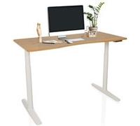 STAND PRO R | 140x70 - Bureau réglable en hauteur électriquement Chêne