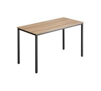 Bureau Style industriel Grand espace pour les jambes Bois clair industriel, Chêne Sonoma