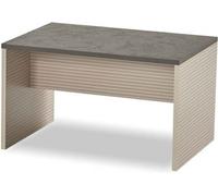 Bureau Table basse gris foncé Noble 2 places 2x Fauteuil Set