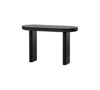Bureau/Table d'appoint 120x50 cm Placage Noir MAEL