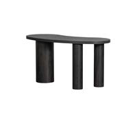 Bureau/Table d'appoint organique 150x70cm MDF Brun foncé MAAN