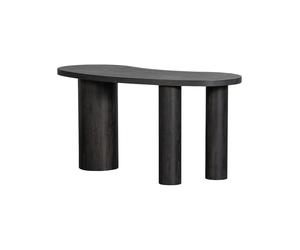 Bureau/Table d'appoint organique 150x70cm MDF Brun foncé MAAN