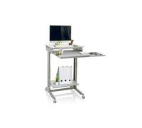 WORKSTATION | 60x50 - Bureau assis-debout Gris