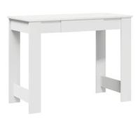 Bureau vidaXL Blanc 100x45x75 cm Bois d’ingénierie 860427 G