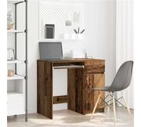 Bureau vieux bois 86x49x76 cm bois d ingénierie G