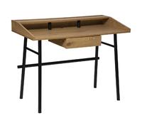 Bureau vintage 1 tiroir en bois JOSAN - Marron