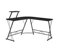 Bureau Yremso avec plateau surélevé 122 x 122 x 98 cm noir