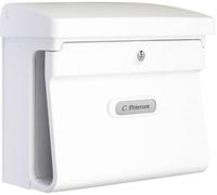Burg Wächter 12590 BREMEN 885 W Boîte aux lettres plastique blanc avec serrure à clé
