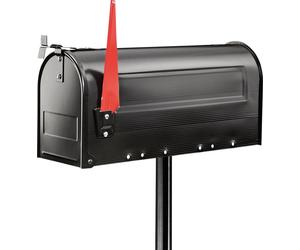 Burg Wächter 18650 US-PFOSTEN 893 Pied acier noir