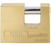 Burg Wächter 28680 Cadenas 70.00 mm fermeture différente laiton avec serrure à clé