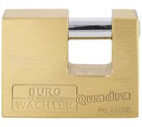 Burg Wächter 28680 Cadenas 70.00 mm fermeture différente laiton avec serrure à clé