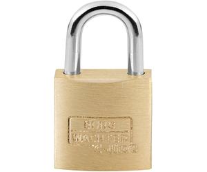 Burg Wächter 2961 Cadenas 25.00 mm fermeture différente laiton avec serrure à clé