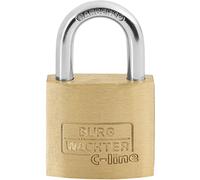 Burg Wächter 3001 Cadenas 30.00 mm fermeture différente laiton avec serrure à clé