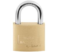 Burg Wächter 3011 Cadenas 40.00 mm fermeture différente laiton avec serrure à clé
