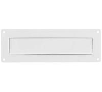 Burg Wächter 32470 PORTA 796 W Clapet pour boîte aux lettres aluminium, Tôle d'acier blanc