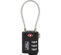 Burg Wächter 32891 Cadenas 32.80 mm TSA noir avec serrure à combinaison