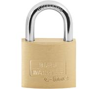 Burg Wächter Cadenas 33661 – 40 mm, fermeture différente, laiton, serrure à clé