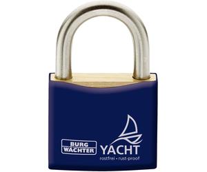 Burg Wächter 35471 Cadenas 40.00 mm fermeture différente bleu avec serrure à clé