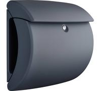 Burg Wächter 35650 PEARL 886 Boîte aux lettres plastique gris granite (mat) avec serrure à clé