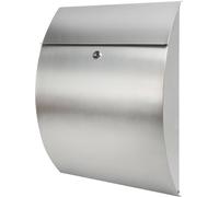 Burg Wächter 38670 RIVIERA 3835 NI Boîte aux lettres Argent acier inoxydable avec serrure à clé