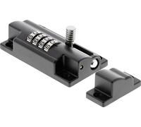 Verrou de serrure L.112mm l.50mm zamak noir BURG-WÄCHTER