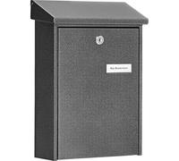 BURG-WÄCHTER, Boîte aux Lettres avec Protection contre la pluie, Daily 5861 E, Format de Fente: DIN B5, Acier Galvanisé, Couleur fer