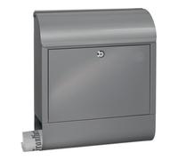 Burg-Wächter Boîte aux lettres Burg-Wächter Scandic H.460mm W.380mm D.125mm argent STA DIN C4 Quantité:1