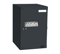 BURG-WÄCHTER Boîte aux lettres colis eBoxx, Pour extérieur, Principaux livreurs, Solide, Acier galva, 98 L, E 634 S ANT, Anthracite (sim. RAL 7016)
