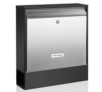 BURG-WÄCHTER Boîte aux lettres Oxford-Set 68770 B+S Inox Argenté