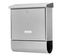BURG-WÄCHTER, Boîte aux Lettres Set Inox Star, avec Boîte à journal en Acier Inoxydable