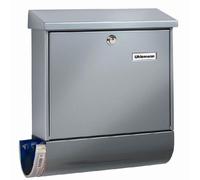 BURG-WÄCHTER Boîte aux lettres Set Vario 86720 SI Acier Argenté