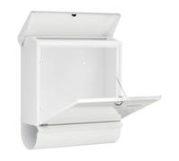 Burg-Wächter Burg-Wächter Boîte aux lettres Comfort-Set 91300 W verrouillable blanc galvanisé Quantité:1